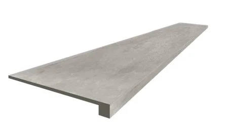 Керамогранит Coliseum Экспо Грэй Ступень фронтальная (Натуральный, 33х60) в Чебоксарах