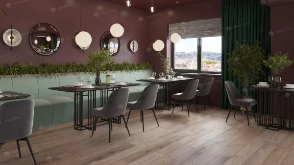 Кварц-виниловая плитка Alpine Floor Premium XL Дуб Персиковый ЕСО 7-20, 8 мм. 43 класс в Чебоксарах