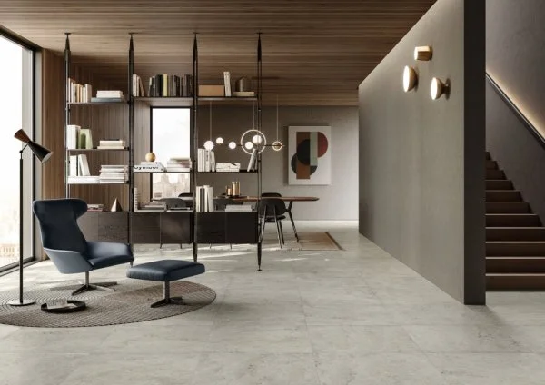 Керамогранит Italon Метрополис Абсолют Сильвер 80х80 (Натуральная и Реттифицированная) в Чебоксарах