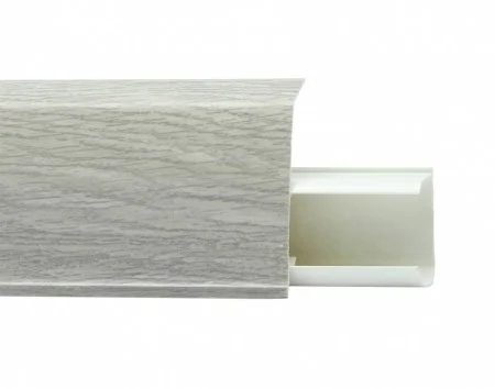 Пластиковый плинтус Royce №545 Дуб Париж (55х23х2200мм) в Чебоксарах