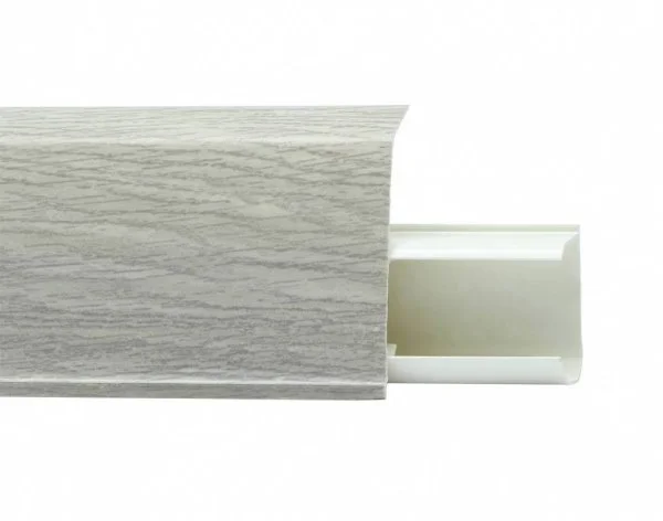 Пластиковый плинтус Royce №545 Дуб Париж (55х23х2200мм) в Чебоксарах