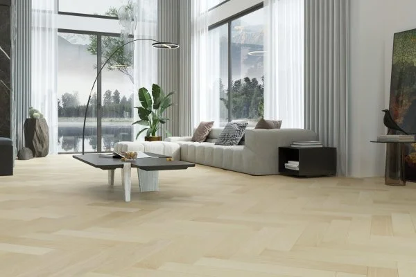 Паркетная доска Quartz Parquet Английская Ёлка Дуб Испанский 33-404 в Чебоксарах