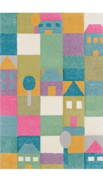 Ковер Синтелон Pastel Kids 1,60x2,30 S6ZRS Прямоугольник в Чебоксарах