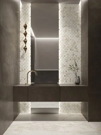 Керамогранит Italon Этернум Кофи 60х120 (Натуральная и Реттифицированная) в Чебоксарах