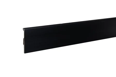 Плинтус дюрополимерный Bonkeel 02 Черный (80х14х2000 мм) в Чебоксарах