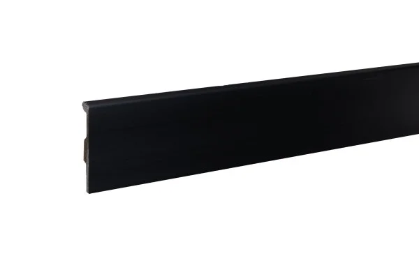 Плинтус дюрополимерный Bonkeel 02 Черный (80х14х2000 мм) в Чебоксарах