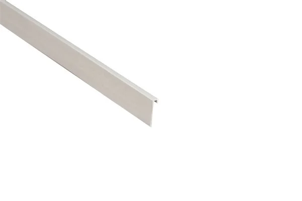 Коннелюрный плинтус Bonkeel Верхняя светло-серая часть (28х5х2200мм) в Чебоксарах