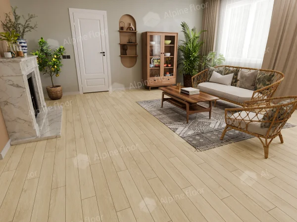 Каменно-полимерная плитка Alpine Floor Grand Sequoia Village Камфора ECO 11-507 4мм, 43 класс в Чебоксарах