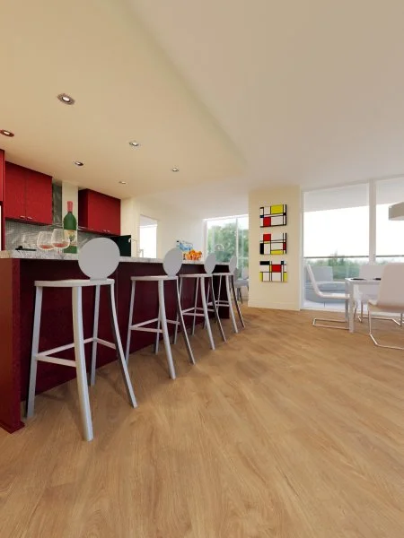 Кварц-виниловая плитка FineFloor Light Дуб Эно FF-1371 в Чебоксарах