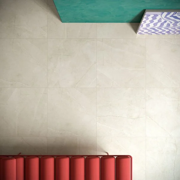 Керамогранит Coliseum Фьямма Уайт 60х60 (Натуральный и Реттифицированный) в Чебоксарах