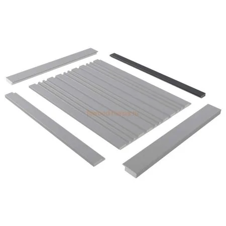 Финишный молдинг LF124B GR3 левый декорированный (31х12х2700мм) в Чебоксарах