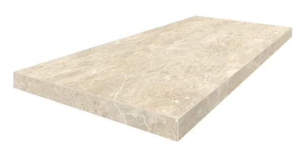 Керамогранит Coliseum Да Винчи Беж Ступень угловая левая (Натуральный, 33х60) в Чебоксарах