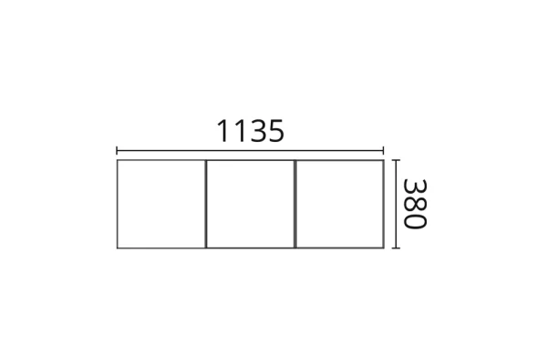 WALL PANEL DOMINO 4 P ARSTYL размеры