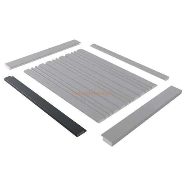 Финишный молдинг LF124A GR3 правый декорированный (42х12х2700мм) в Чебоксарах