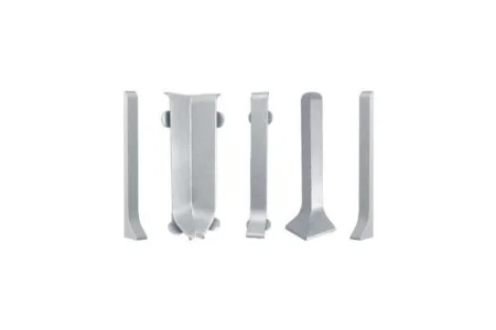 Наружный угол для плинтуса ЭлитПроф Плоский 100 (ПВХ) в Чебоксарах