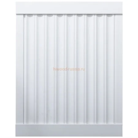 Финишный молдинг LF124A NP правый белый (42х12х2700мм) в Чебоксарах