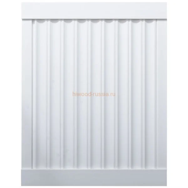 Финишный молдинг LF124A NP правый белый (42х12х2700мм) в Чебоксарах