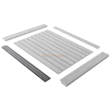 Финишный молдинг LF124A GN68 правый декорированный (42х12х2700мм) в Чебоксарах