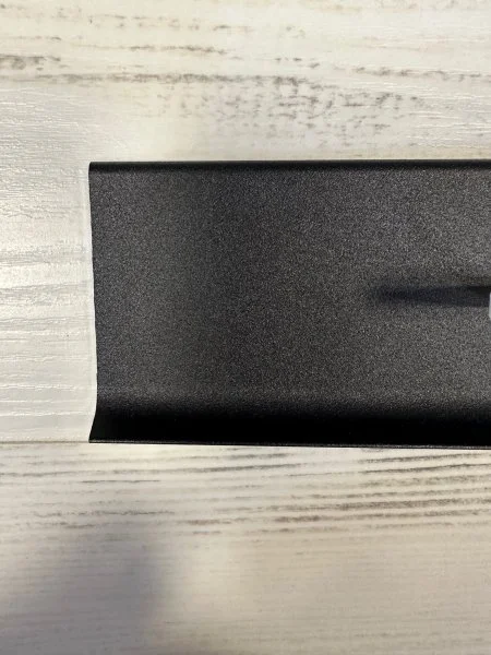 Алюминиевый плинтус Bonkeel ПЛ80 515л Черный (78,5х11,2х2500мм) в Чебоксарах