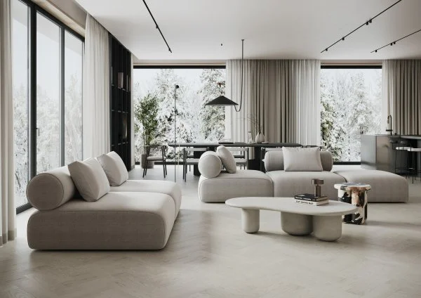 Паркетная доска Quartz Parquet Штучный паркет Дуб Песочный 44-408 в Чебоксарах