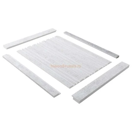 Финишный молдинг LF124B W50 левый декорированный (31х12х2700мм) в Чебоксарах