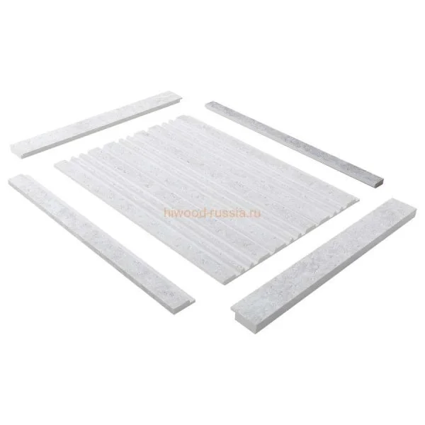 Финишный молдинг LF124B W50 левый декорированный (31х12х2700мм) в Чебоксарах