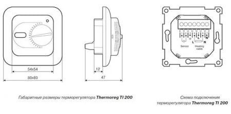 ТерморегуляторThermoreg TI-200 Black в Чебоксарах