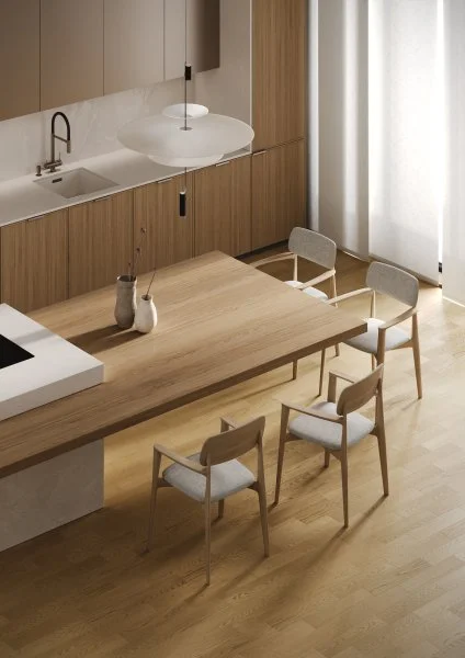 Паркетная доска Quartz Parquet Штучный паркет Дуб Шампань 44-414 в Чебоксарах