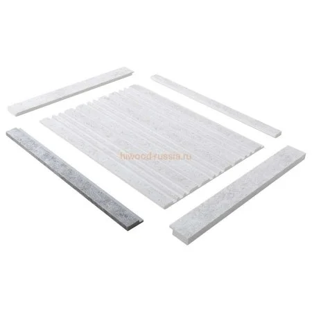 Финишный молдинг LF124A W50 правый декорированный (42х12х2700мм) в Чебоксарах