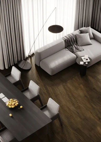 Паркетная доска Quartz Parquet Классик 7 мм Дуб Брауни 413 в Чебоксарах