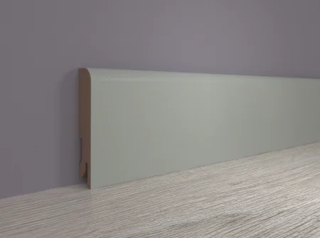 Плинтус MDF Bonkeel 24062 Айс Грей (80х16х2400 мм) в Чебоксарах