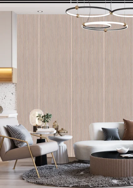 Декоративная панель для стен HiWood LV129 BR417N (120х12х2700мм) в Чебоксарах