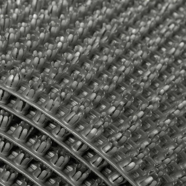 Щетинистое покрытие Альфа-Стиль 128 Серый металлик - 0,9х15 м. пог в Чебоксарах