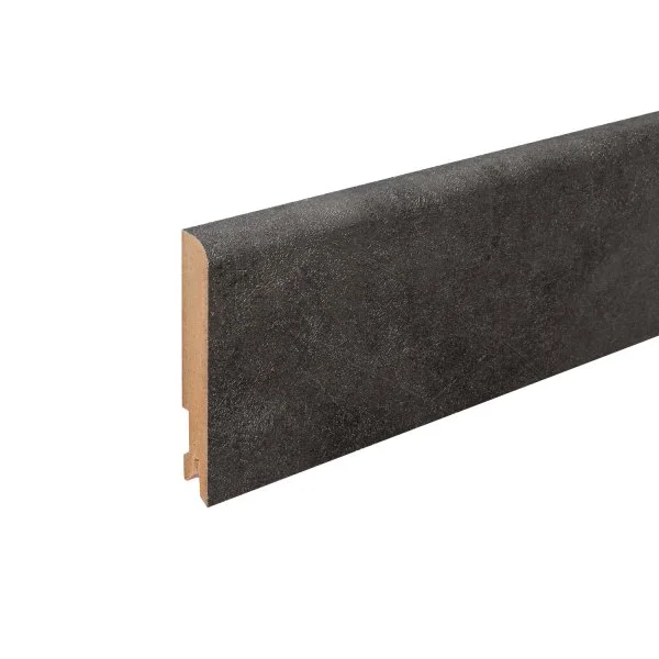 Плинтус MDF Bonkeel 24064 Бетон Лофт Графит (100х16х2400 мм) в Чебоксарах