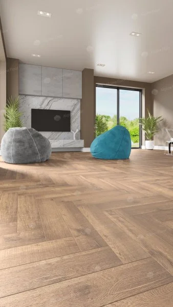 Каменно-полимерная плитка Alpine Floor Parqet Light Дуб Royal ECO 13-2, 4 мм 43 класс в Чебоксарах