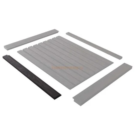 Финишный молдинг LF124A BR395 правый декорированный (42х12х2700мм) в Чебоксарах