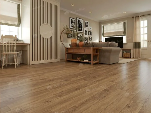 Каменно-полимерная плитка Alpine Floor Grand Sequoia Village Макадамия ECO 11-1007 4мм, 43 класс в Чебоксарах