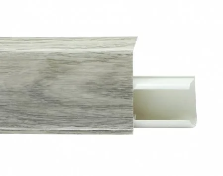Пластиковый плинтус Royce №549 Дуб Альба (55х23х2200мм) в Чебоксарах