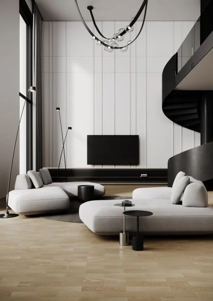 Паркетная доска Quartz Parquet Штучный паркет Дуб Бисквитный 44-1258-07 в Чебоксарах