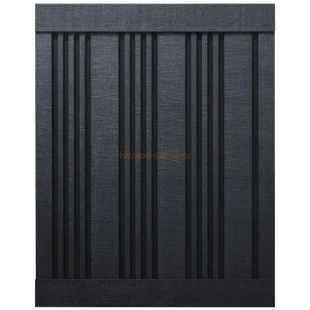 Финишный молдинг LF124B BK114K левый декорированный (31х12х2700мм) в Чебоксарах