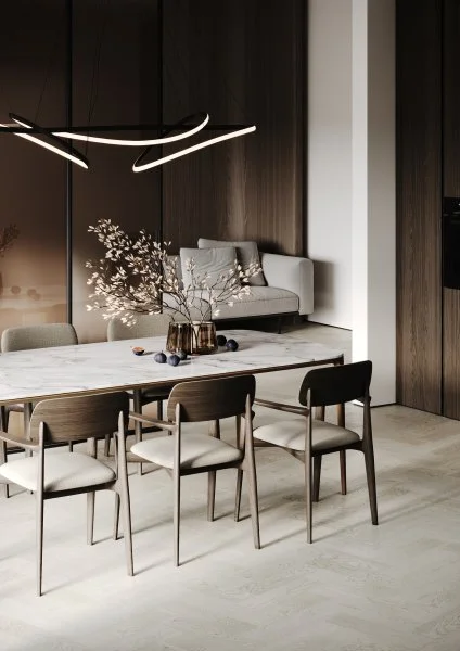 Паркетная доска Quartz Parquet Штучный паркет Дуб Скандинавский 44-1258-57 в Чебоксарах