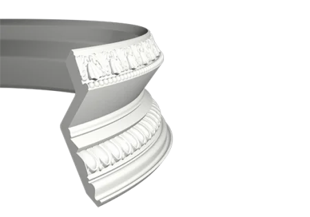 Карниз Европласт 1.50.137 гибкий 2,0 м в Чебоксарах