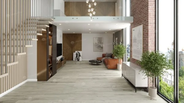 Кварц-виниловая плитка Alpine Floor Premium XL Дуб Серебряный ЕСО 7-22, 8 мм. 43 класс в Чебоксарах