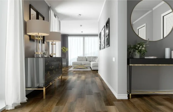 Кварц-виниловая плитка Refloor Fargo Comfort 61W921 Дуб Прага (Градиент) в Чебоксарах