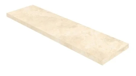 Керамогранит Coliseum Аурелия Уайт Ступень угловая правая (Натуральный, 33х120) в Чебоксарах