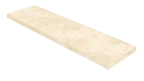 Керамогранит Coliseum Аурелия Уайт Ступень угловая правая (Натуральный, 33х120) в Чебоксарах