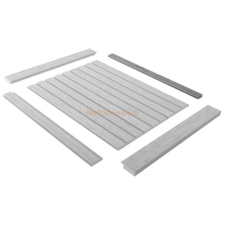 Финишный молдинг LF124B GN68 левый декорированный (31х12х2700мм) в Чебоксарах