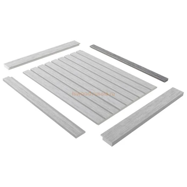 Финишный молдинг LF124B GN68 левый декорированный (31х12х2700мм) в Чебоксарах