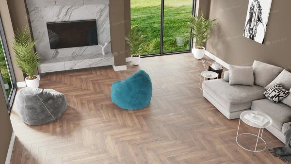Каменно-полимерная плитка Alpine Floor Parqet Light Дуб Royal ECO 13-2, 4 мм 43 класс в Чебоксарах