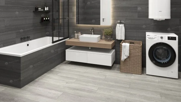 Кварц-виниловая плитка Alpine Floor Premium XL Дуб Платина ЕСО 7-14, 8 мм. 43 класс в Чебоксарах